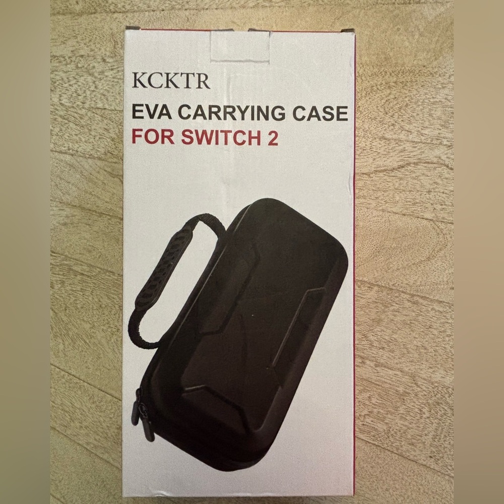 KCKTR Black EVA Carrying Case for Switch 2